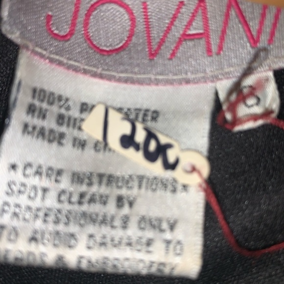 JovanI Masterpiece! A black and silver dress - Picture 7 of 7